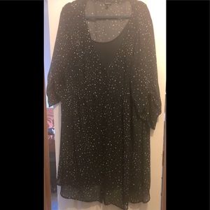 Torrid Chiffon stars dress 3X
